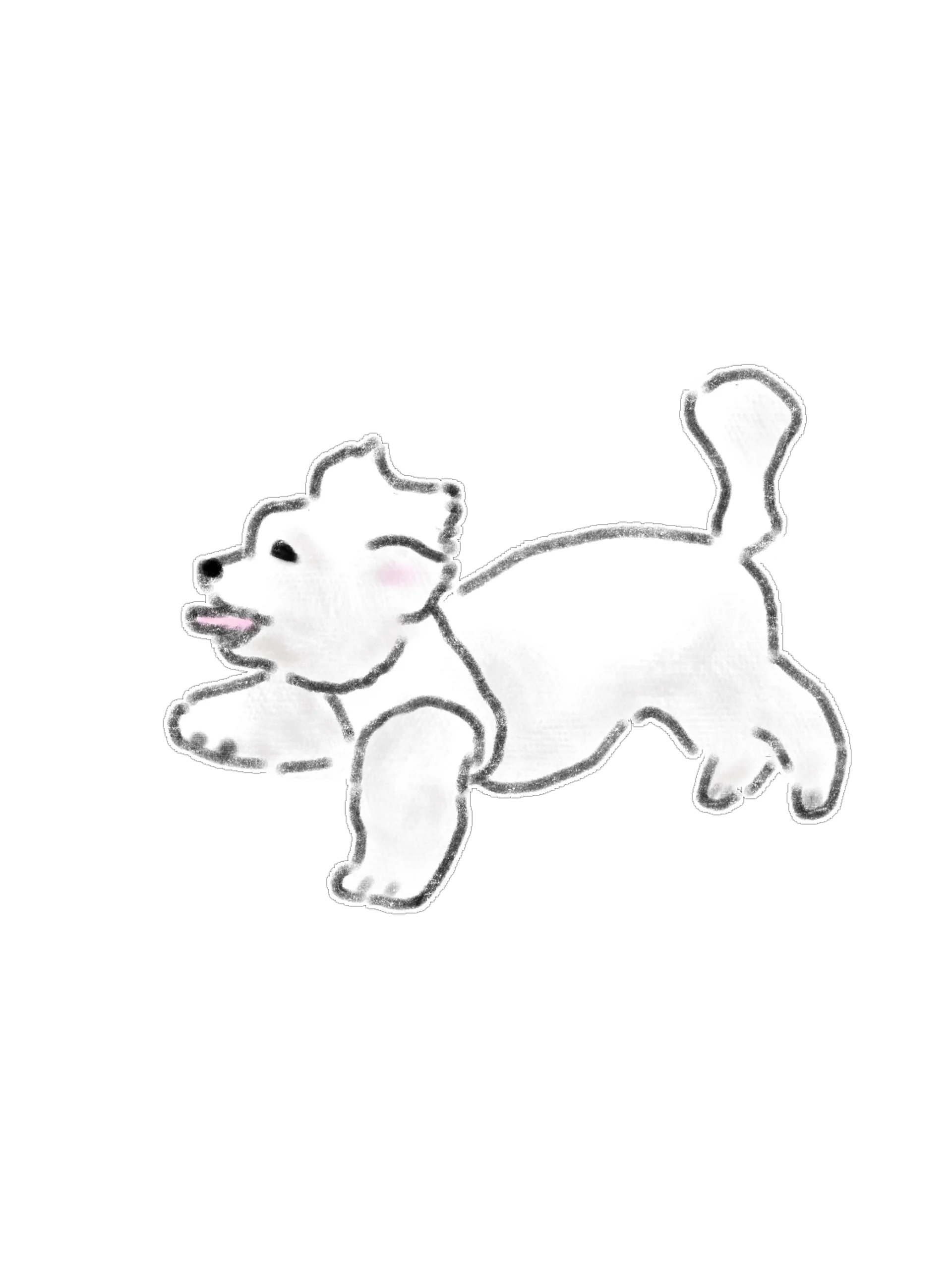 Playful & Quirky Dog Watercolor Clipart PNG Bundle (15 Items) product image (4)