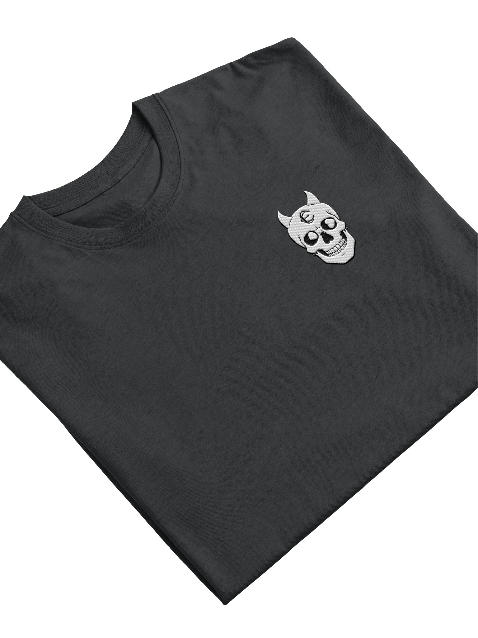 Embroidered POG Skull Heavyweight Tee product image (11)