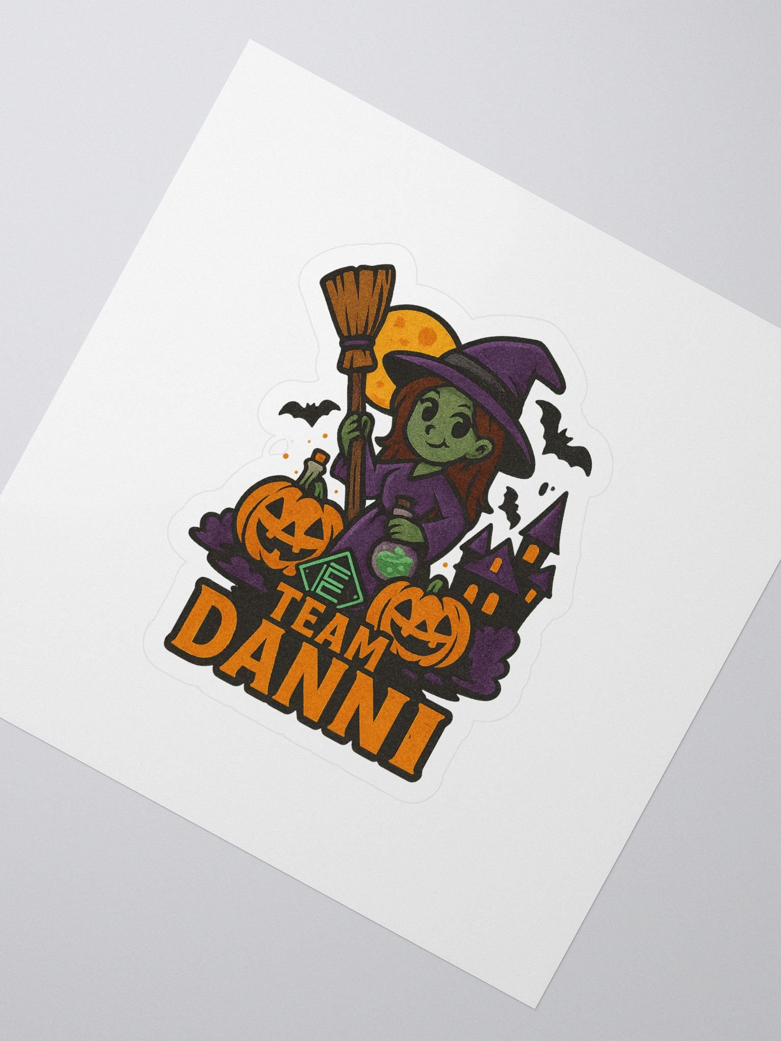 Witchy Team Danni Kiss Cut Stickers product image (2)
