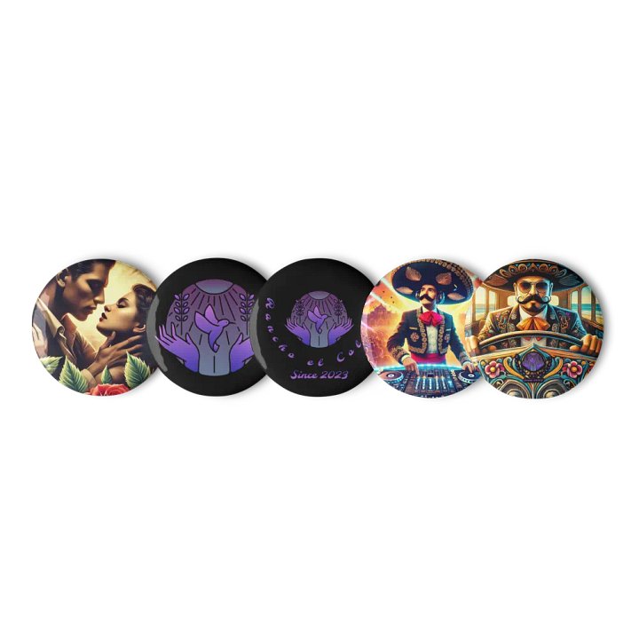 Rancho EL Colibri Pin Buttons Set product image (1)