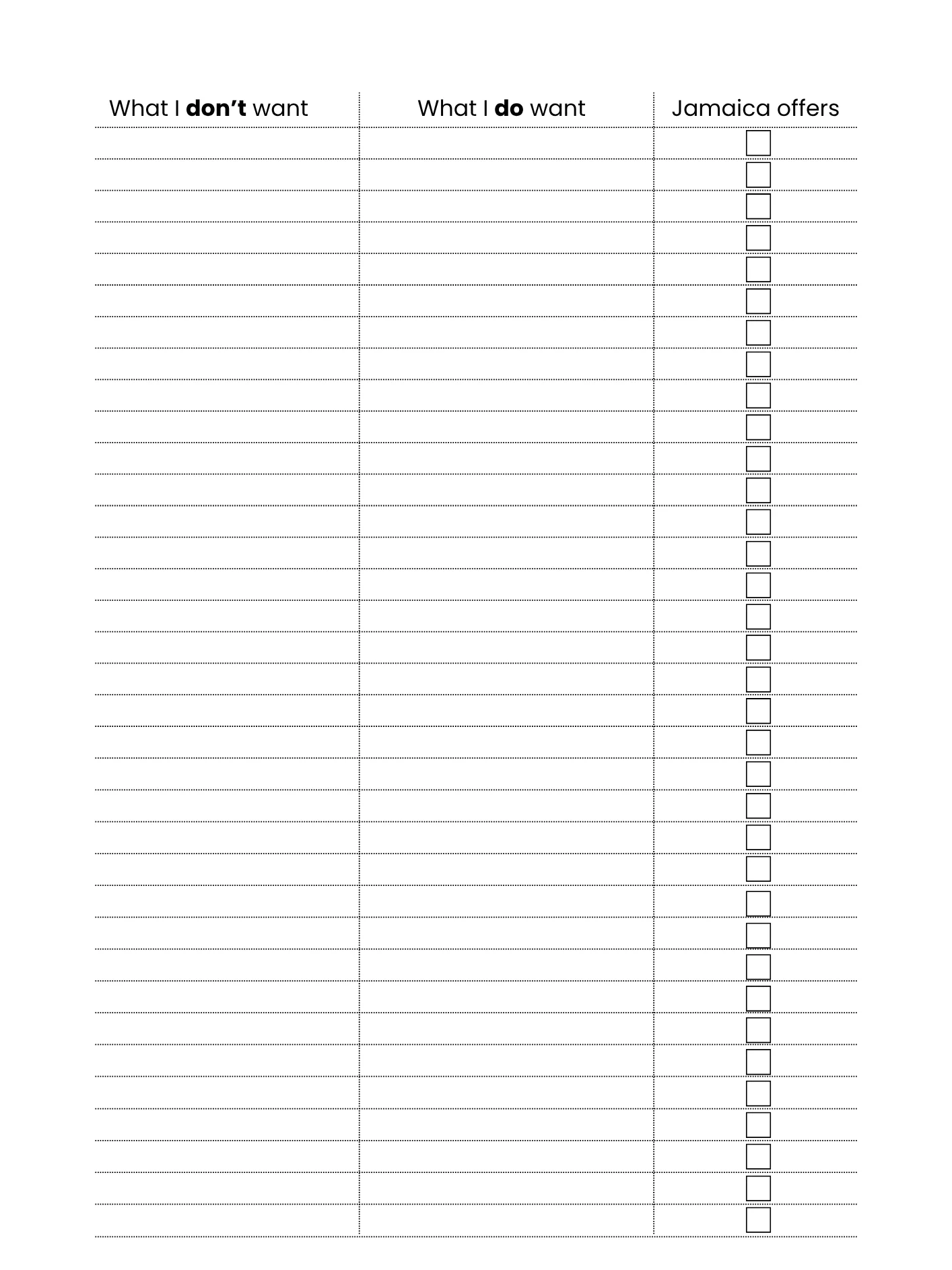 Is Jamaica Right for Me? A Clarity Workbook product image (4)