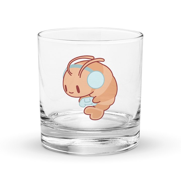 Shrimpy Gamer Rocks Glass product image (1)