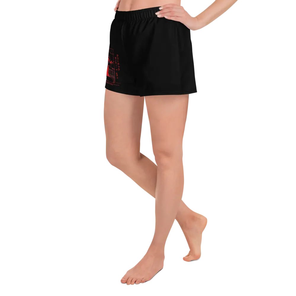 M.D.L Pitch Black Women Shorts product image (4)