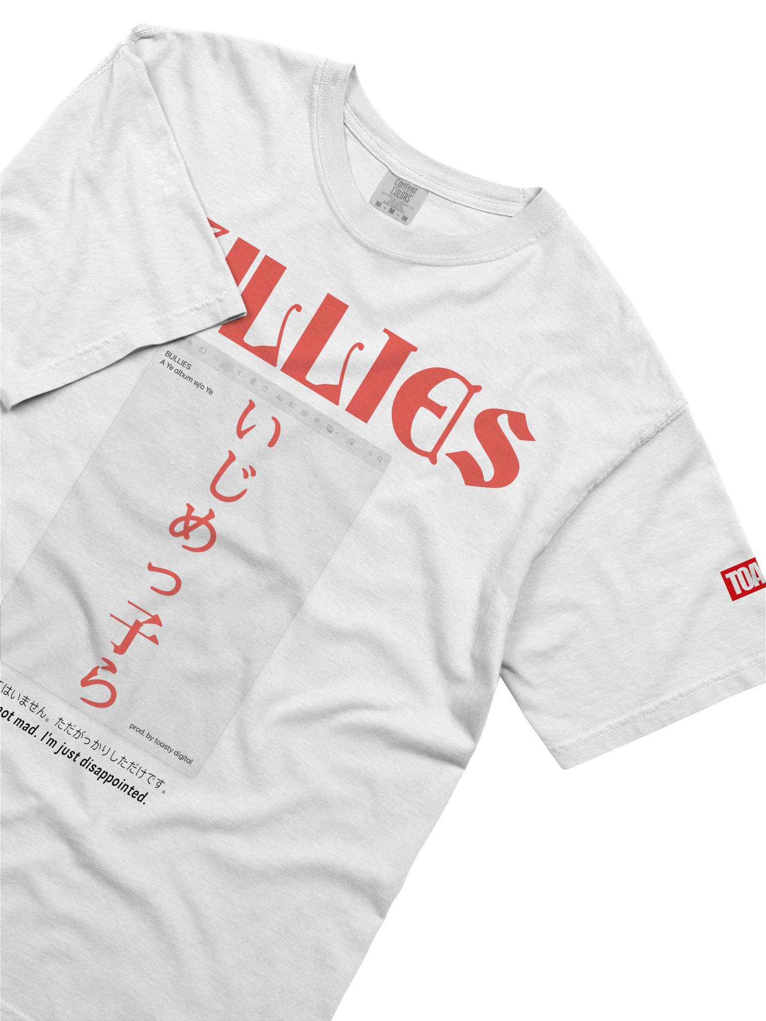 BULLIES WHITE TEE product image (3)