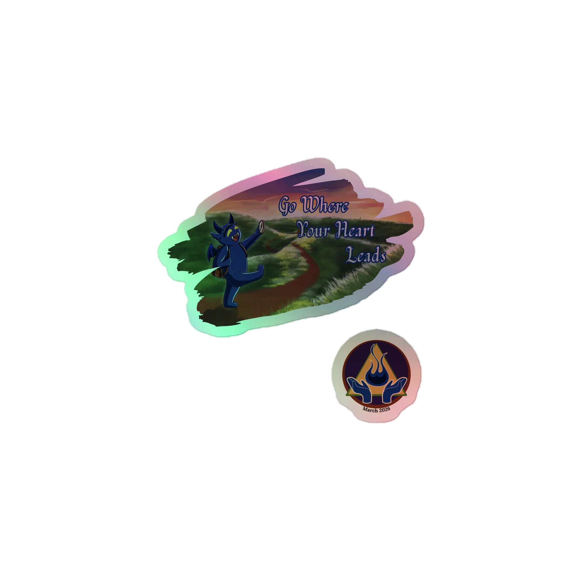 2026 Birthday Bash Holographic Sticker Pack product image (1)