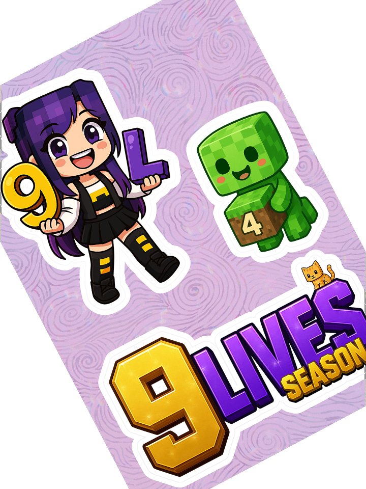 9LS4 Linahun Sticker Sheet product image (2)