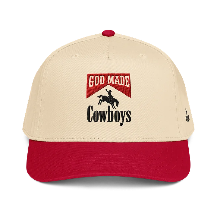 God Made Cowboys Embroidered Hat product image (1)