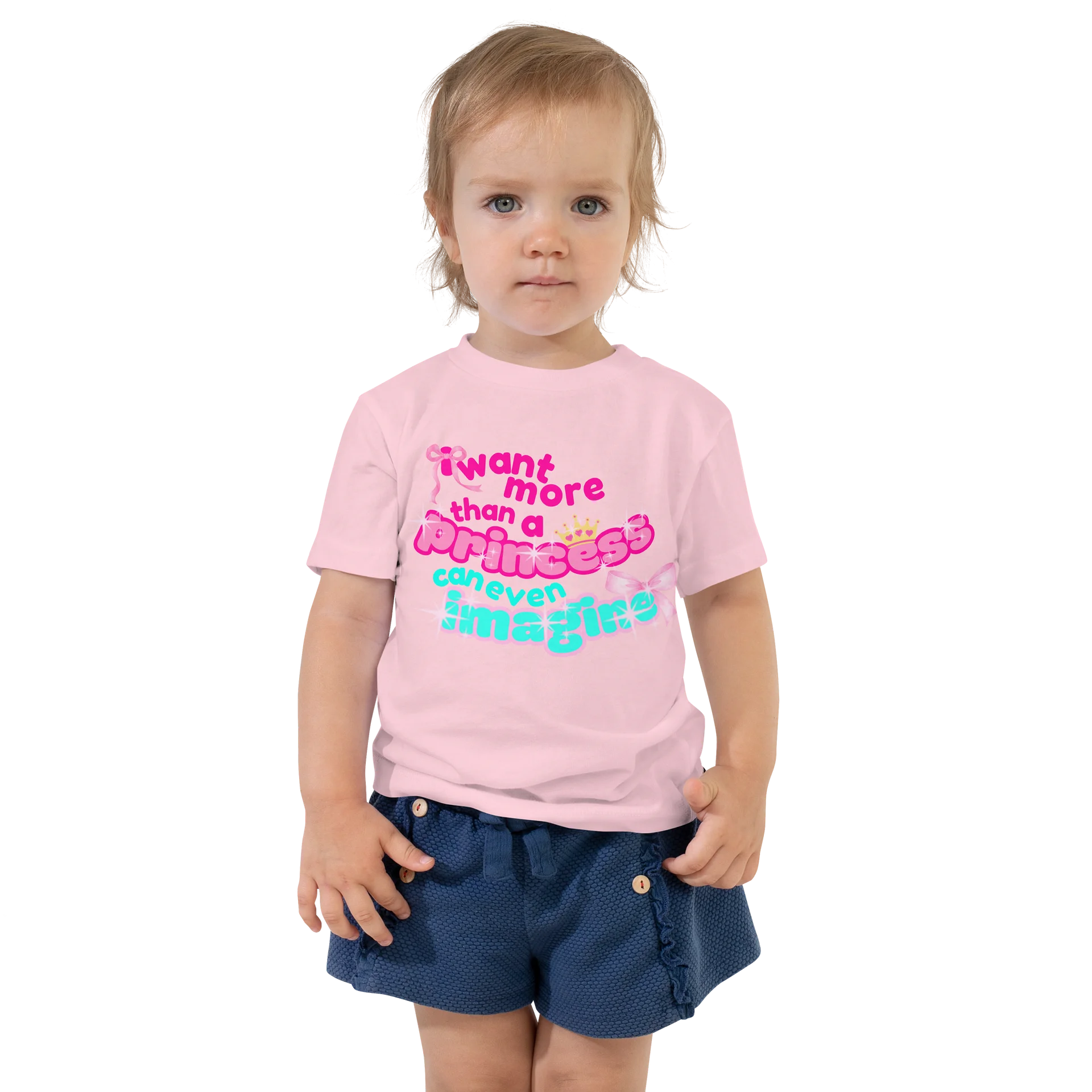 I Want More Than a Princess Can Even Imagine✨🩷Super Soft🪽T-shirt🩷 product image (2)