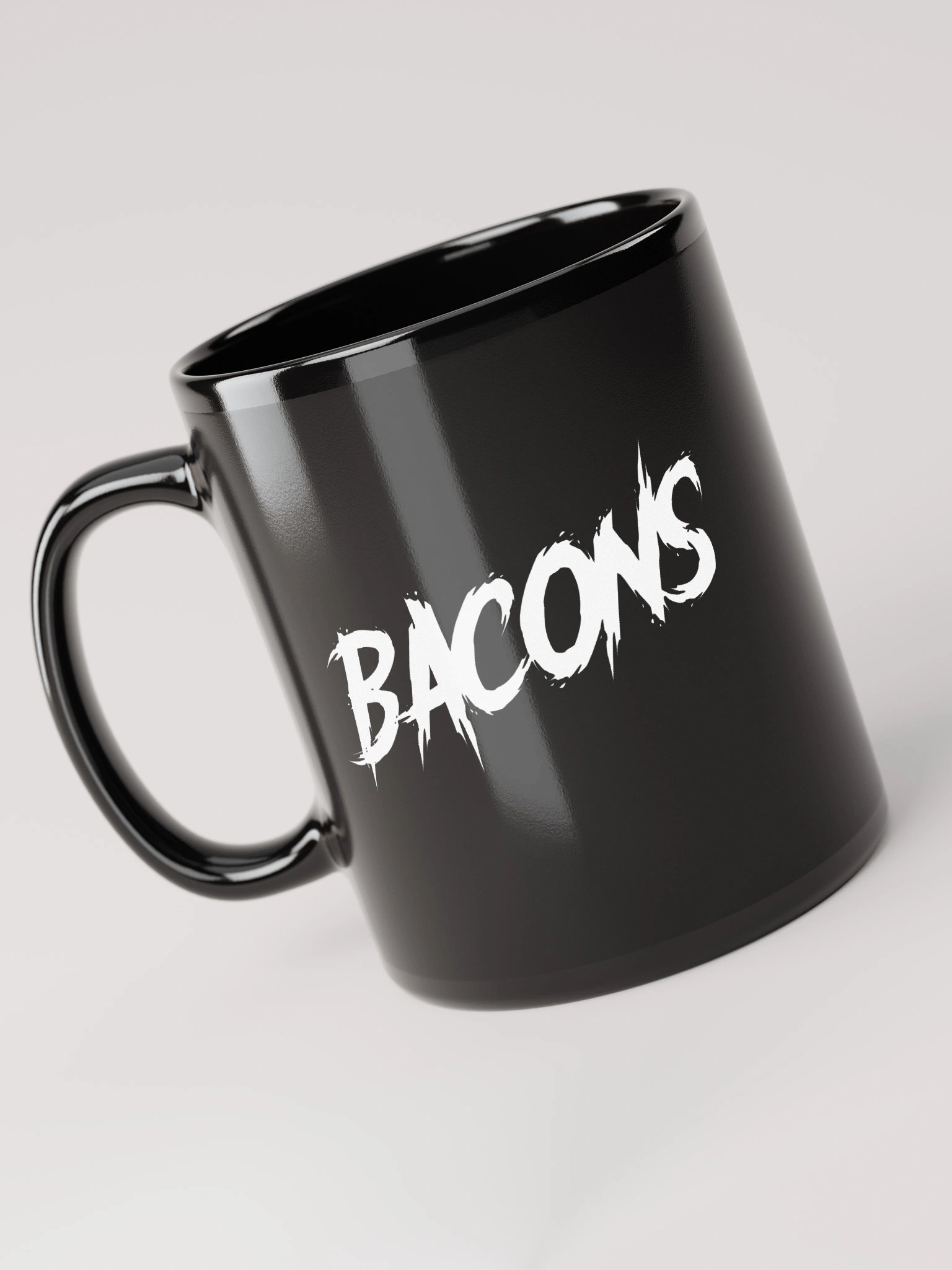 Bacons Black Glossy Mug product image (3)