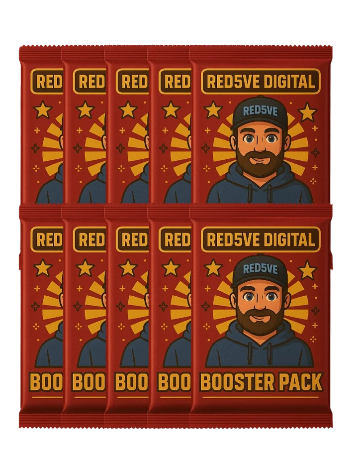 Red5ve Digital Booster Pack - 10 Digital Packs product image (1)