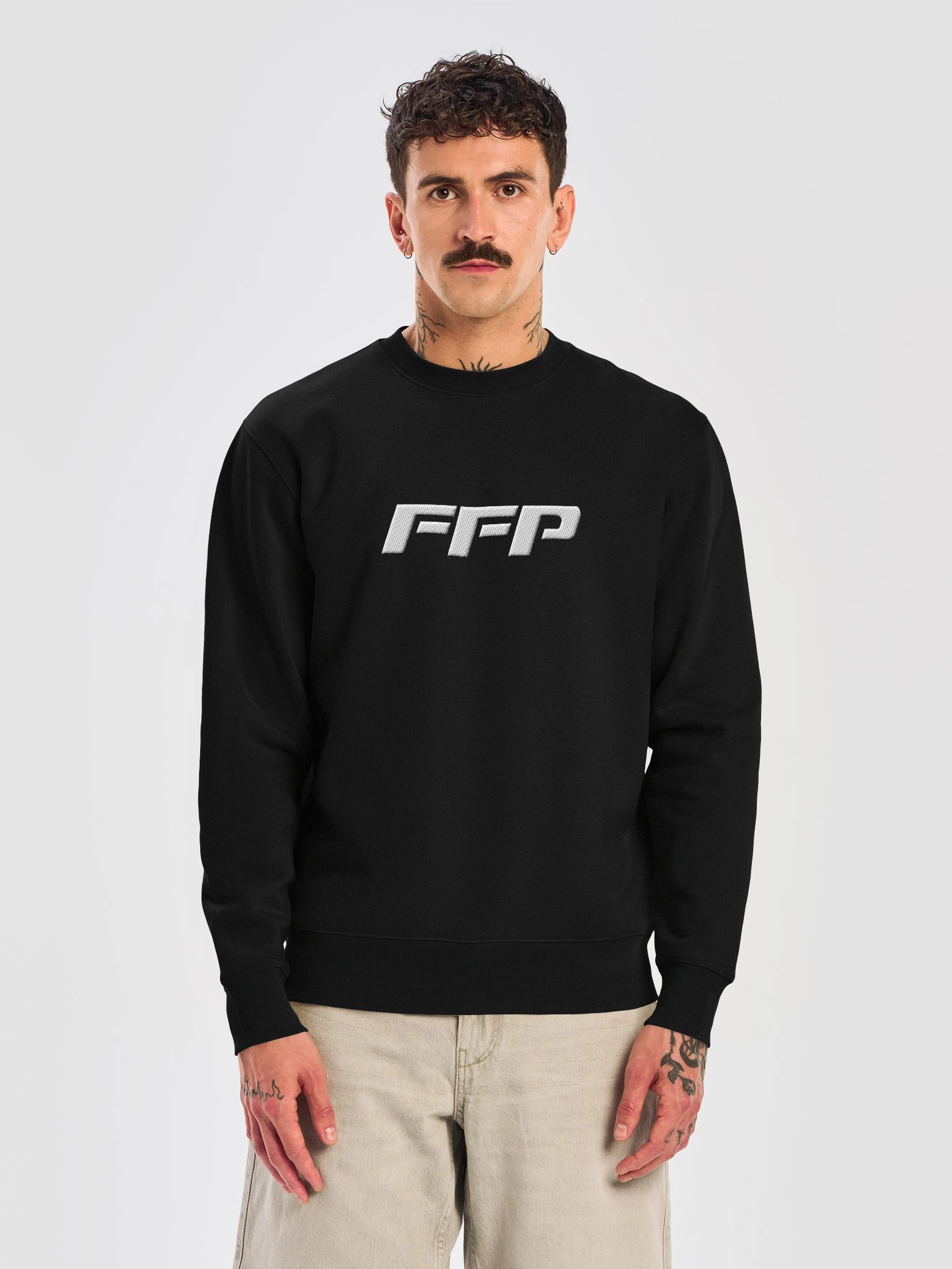 FFP Research Crewneck (Black) product image (1)