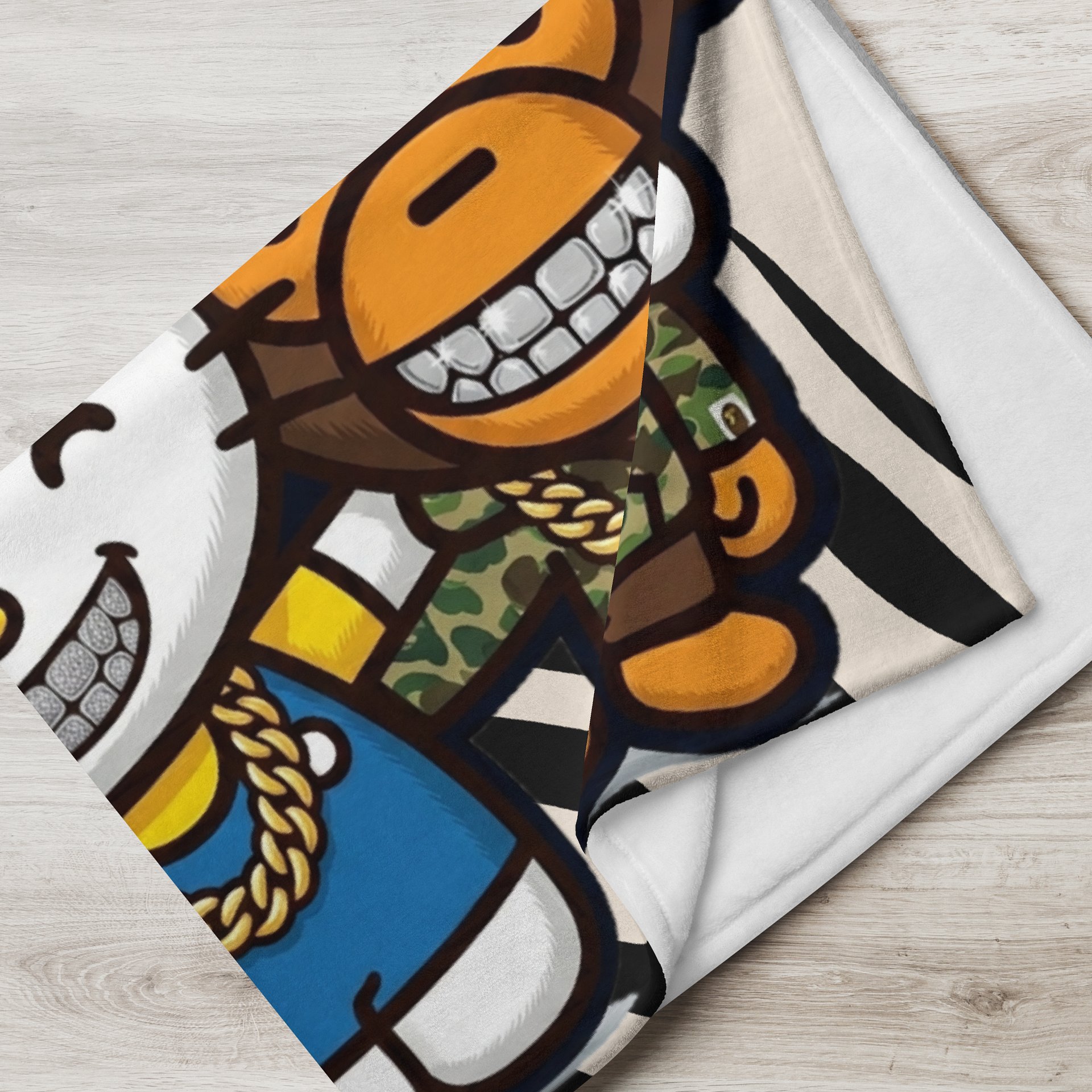 Bling Bling Duo Plush Throw Blanket product image (2)