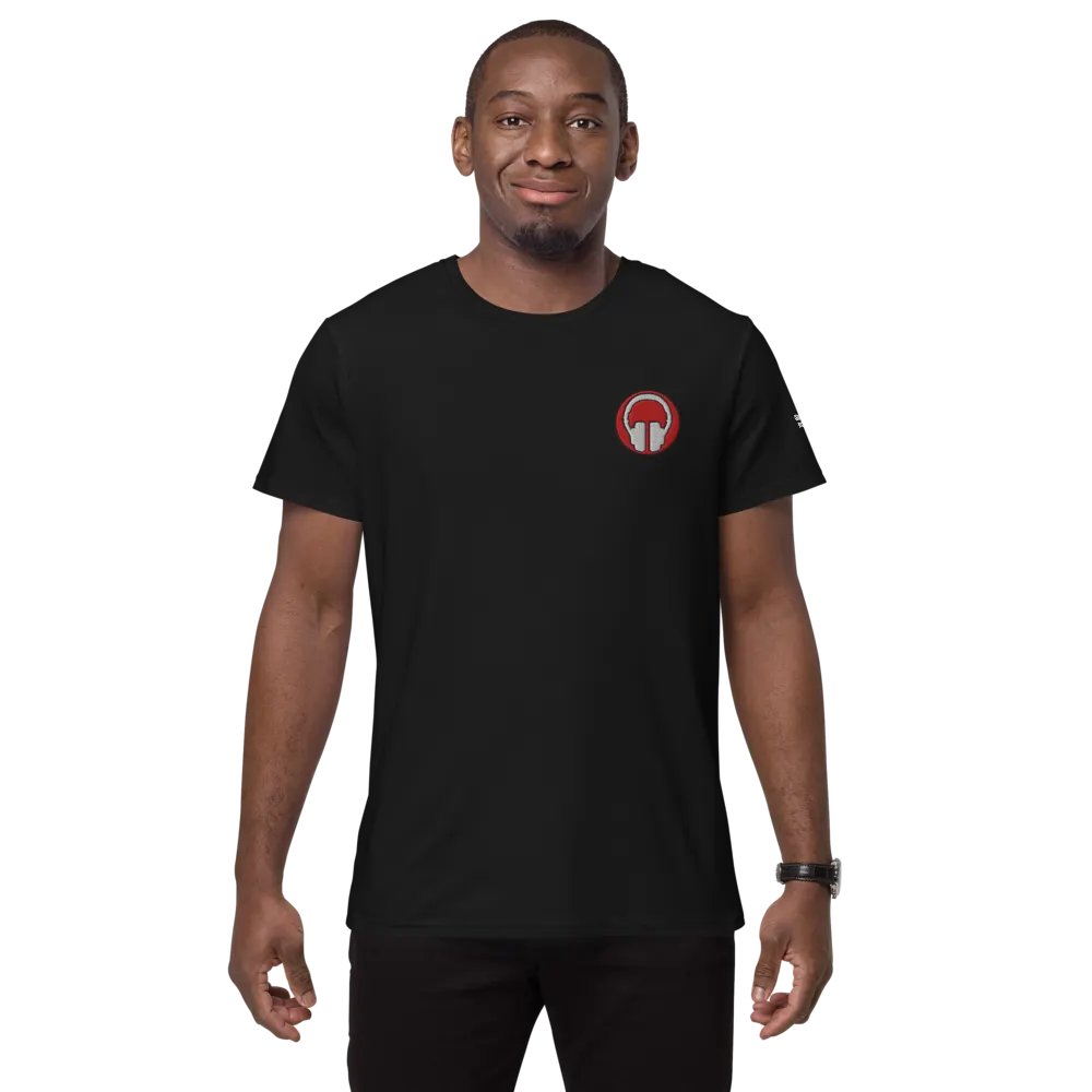 Printful Premium Iconic Headphones Heavyweight Cotton T-Shirt product image (9)