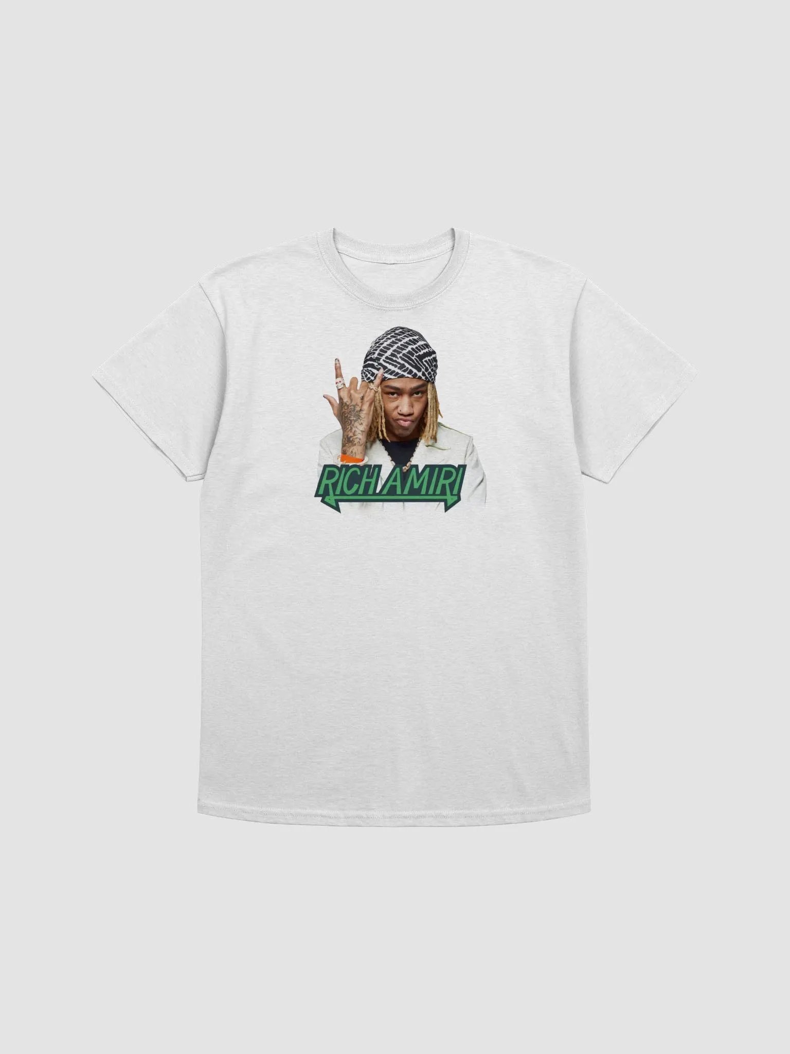 Rich Amiri Portrait Rapper & Singer T-shirt product image (1)