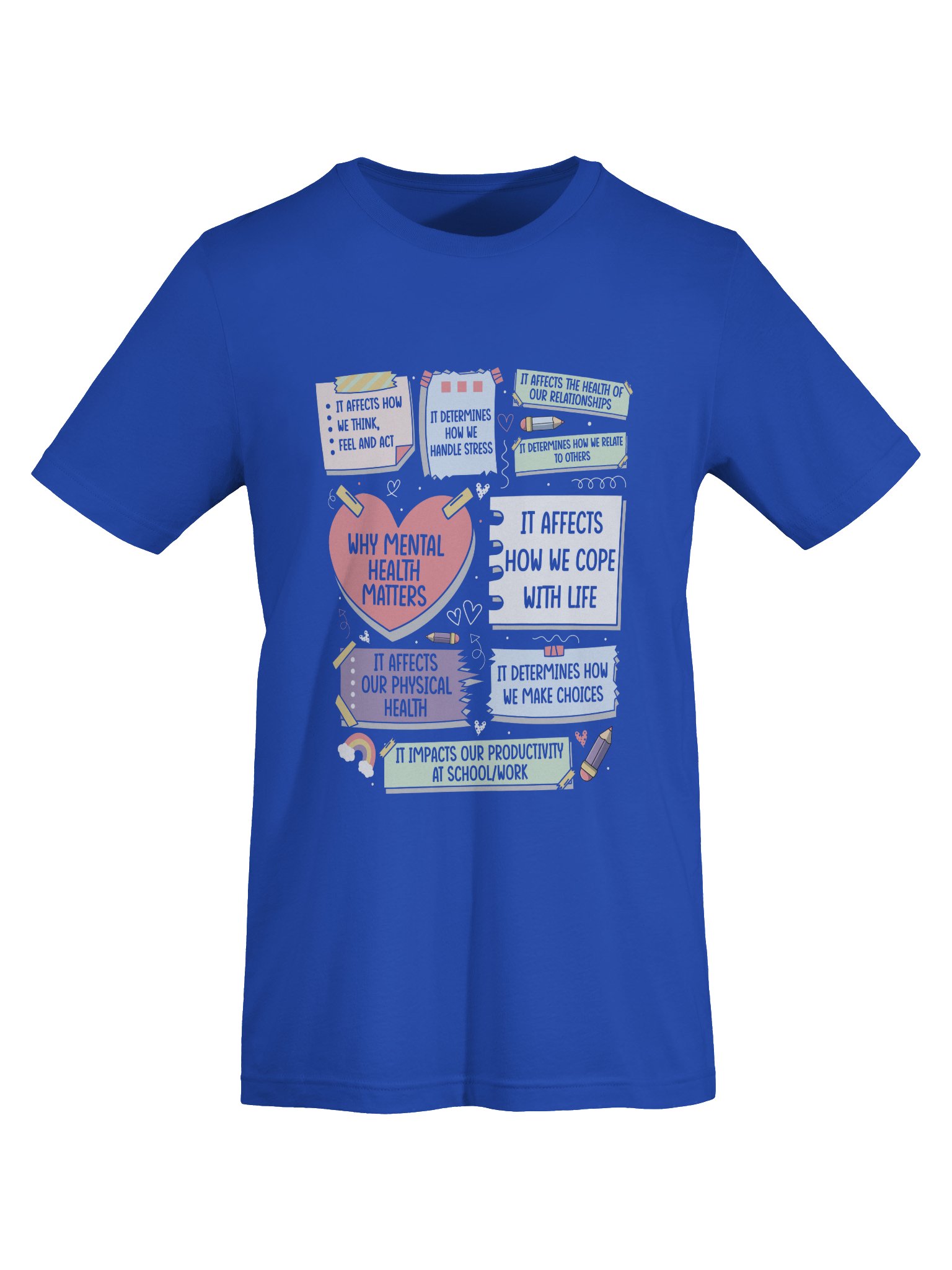 Why Mental Health Matters – Understanding Its Impact Unisex T-Shirt product image (1)