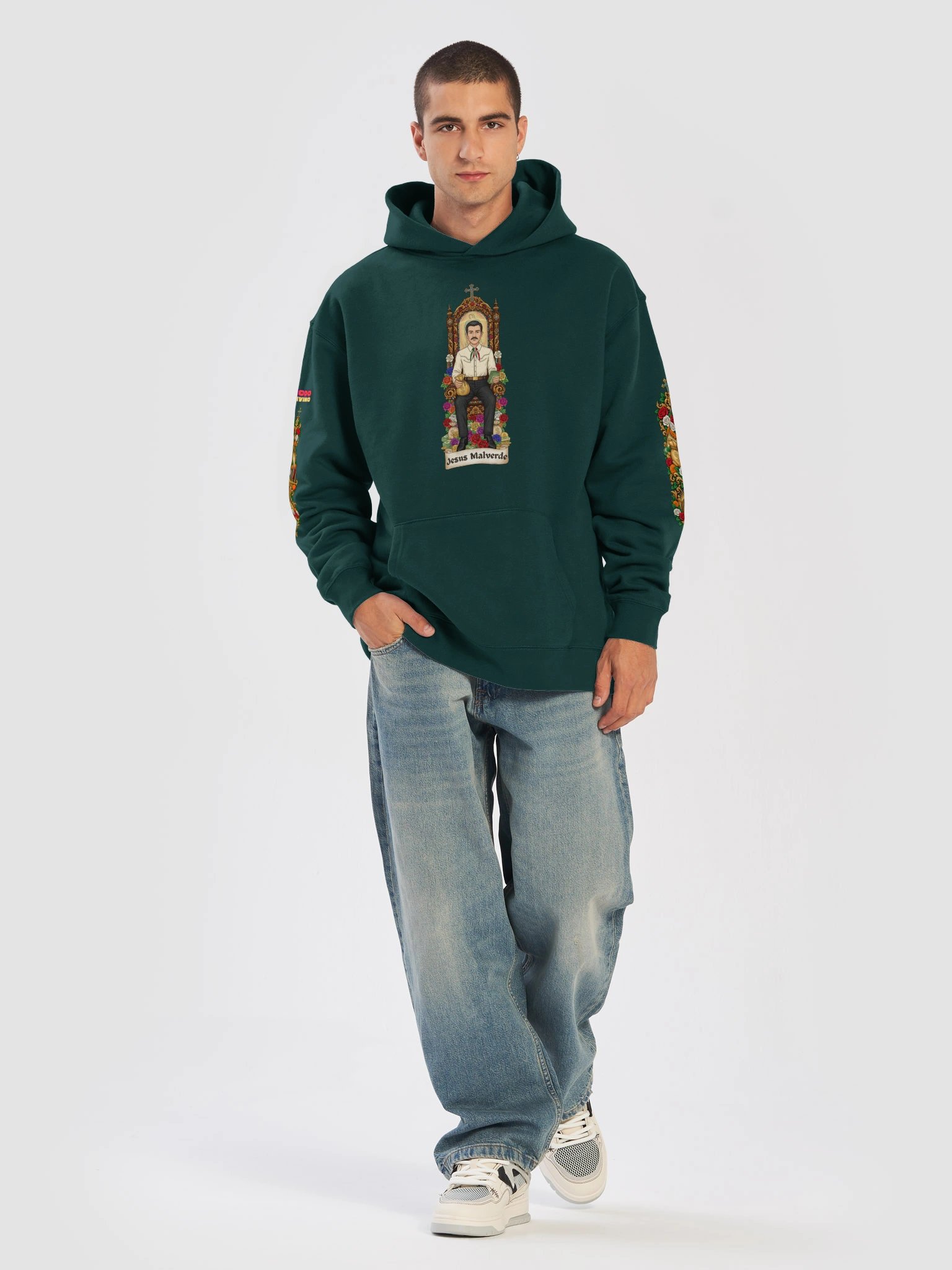 JESUS MALVERDE - Premium Relaxed Hoodie product image (3)
