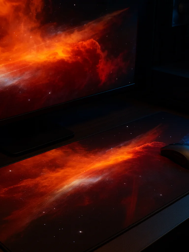 Inferno - Mouse Pad Large - 12” x 22” product image (1)
