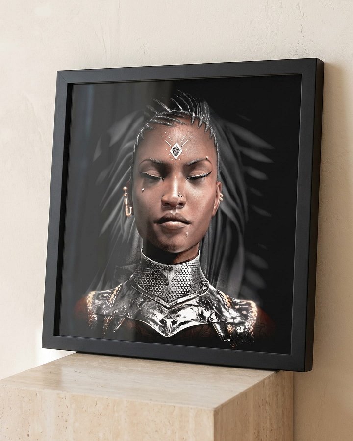 Queen Amanikhatashan · Framed High-Quality Matte Poster product image (2)