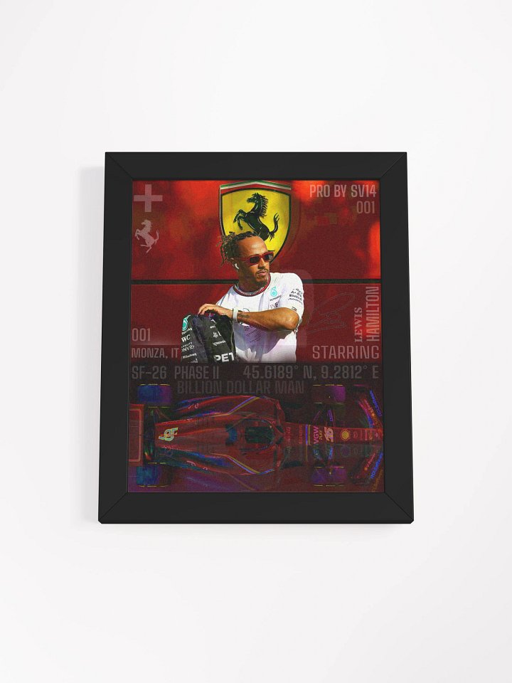24' SIGNED HAMILTON FRAME product image (2)