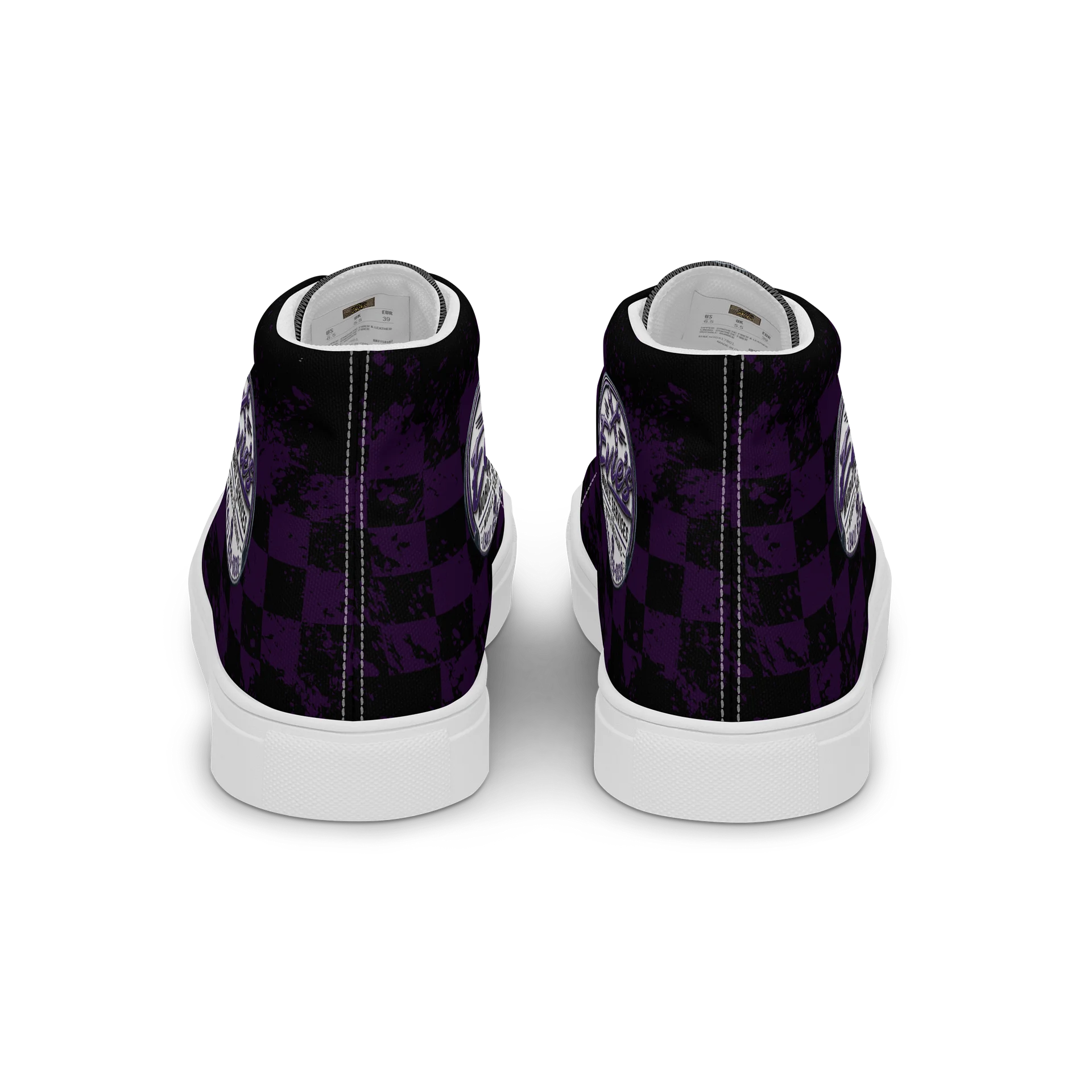 Evie’s Mobile Services Logo High Tops product image (4)