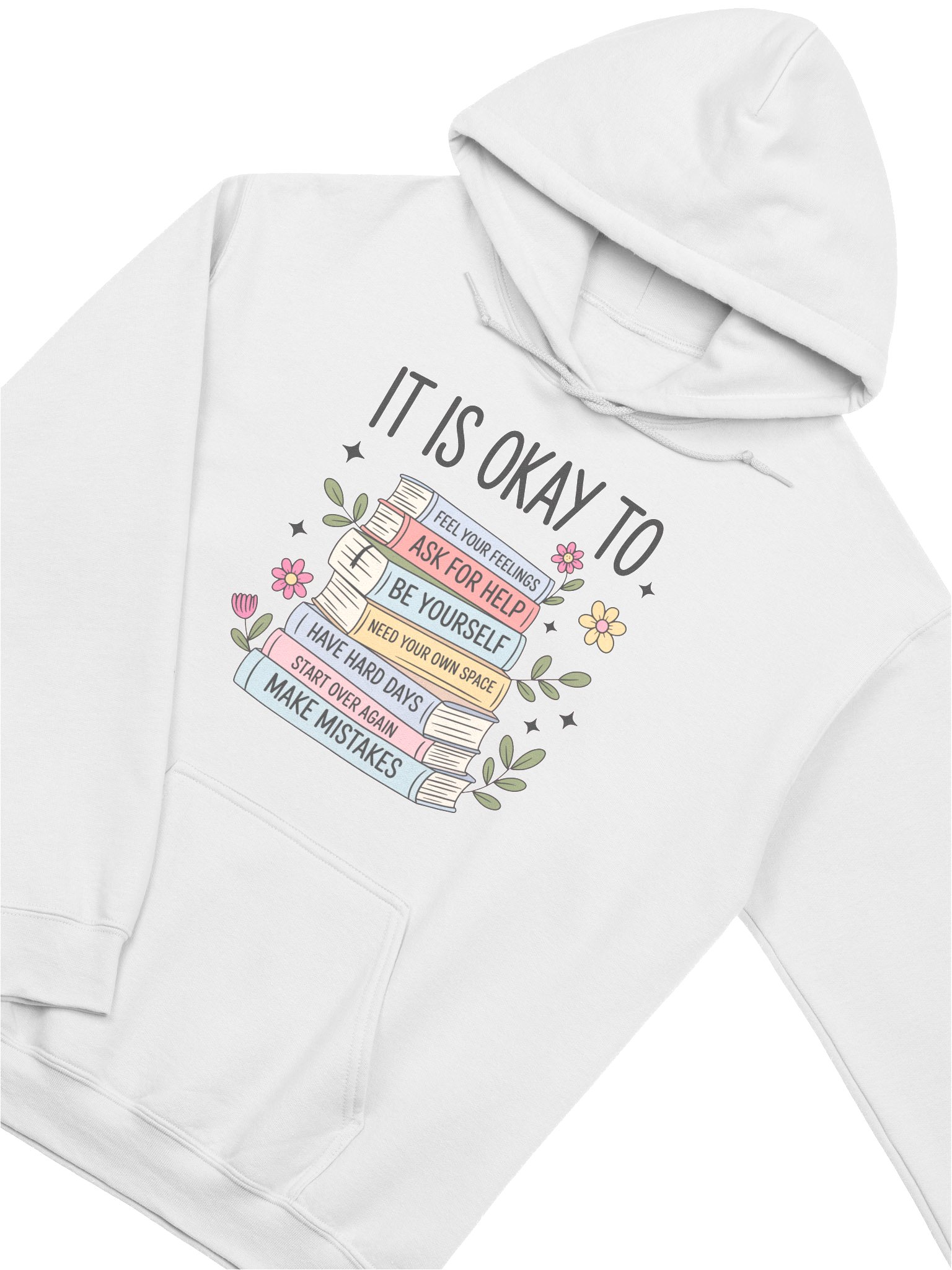It Is Okay To Ask For Help– Mental Health Awareness Hoodie product image (3)
