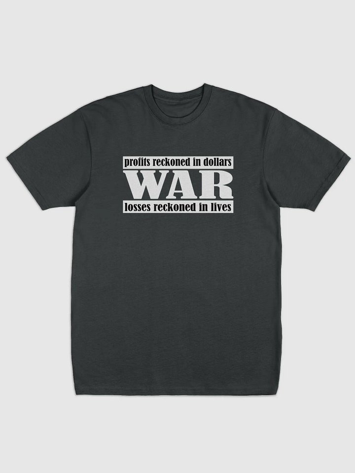 The Cost Of War - Cotton Heritage Men's Premium Heavyweight Tee product image (2)