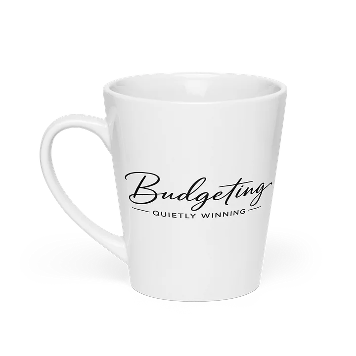 Budgeting Wins Latte Mug product image (2)