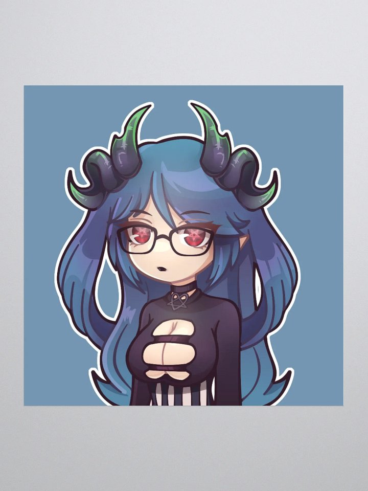 Chibi alien demon (Sticker) product image (1)