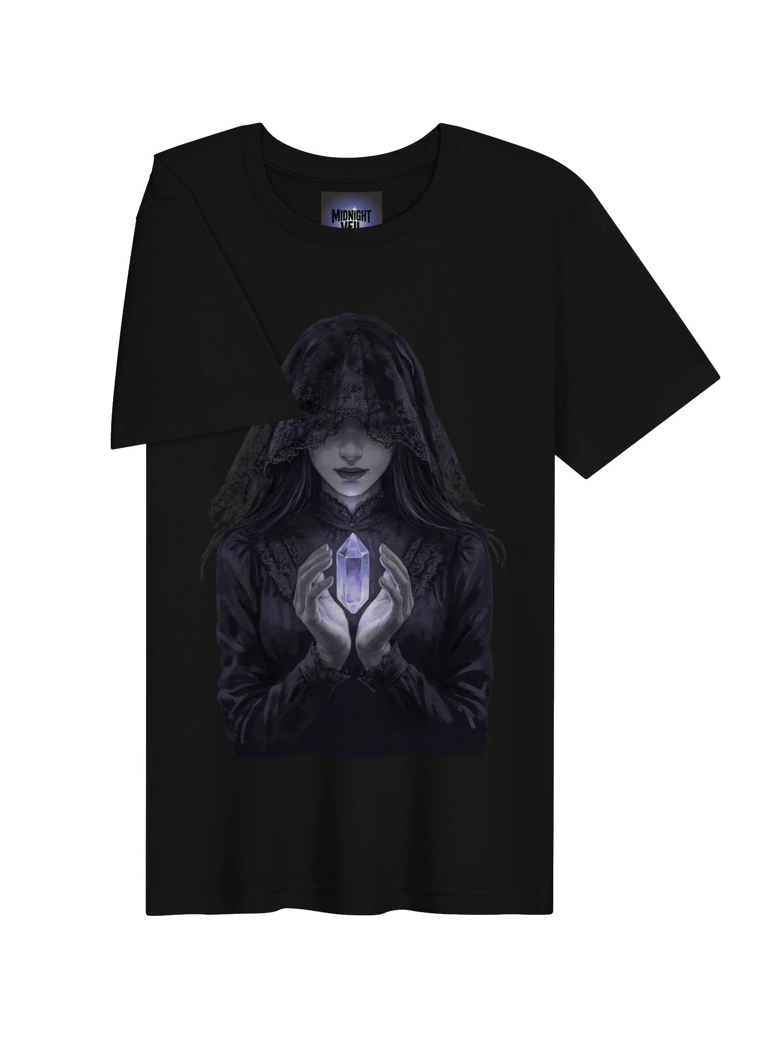 Midnight Veil Crystal Seer T-Shirt product image (23)