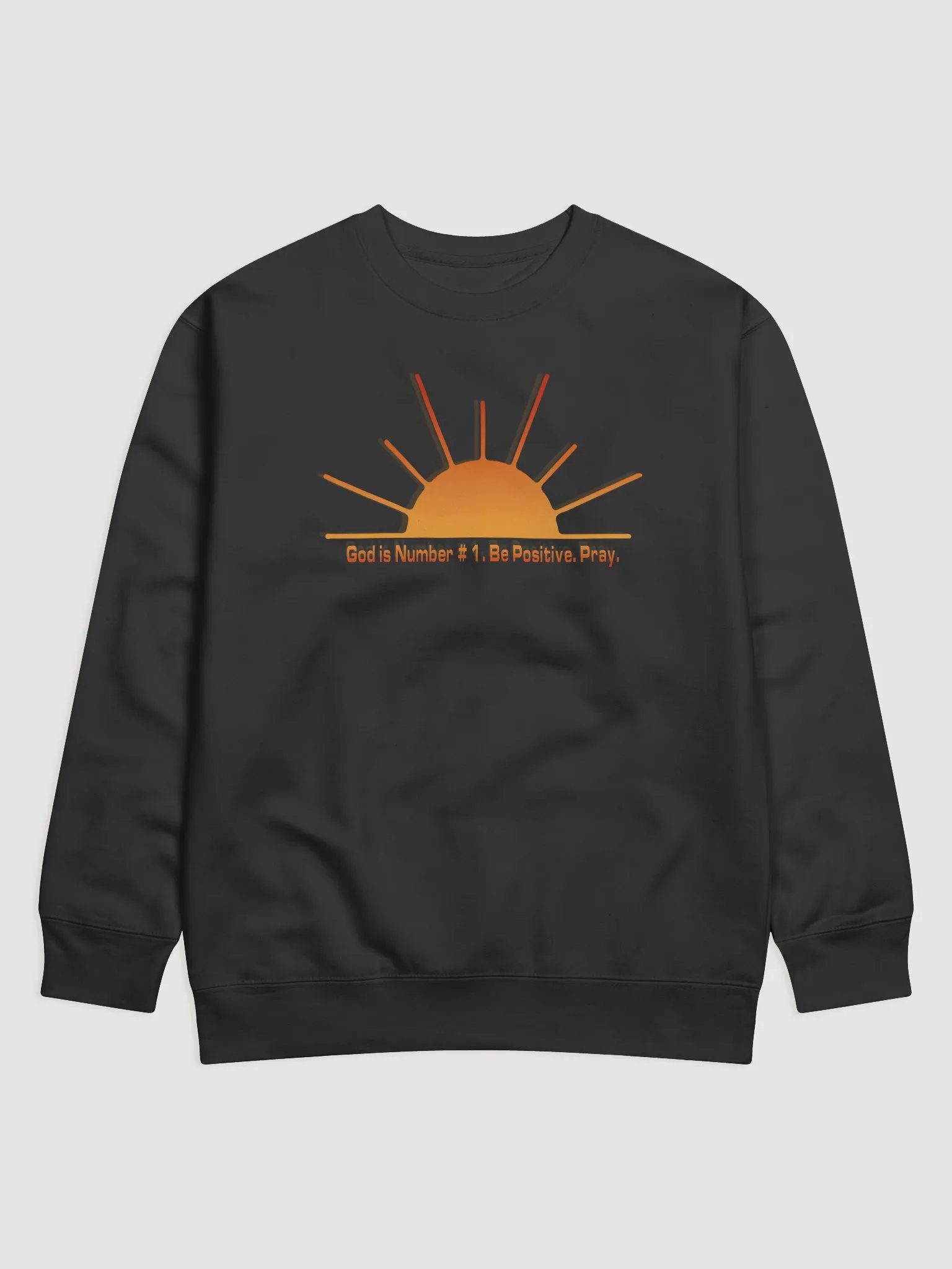 God is #1 long sleeve product image (6)