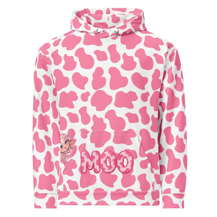 Strawberry Cow Moo Crew Hoodie product image (1)