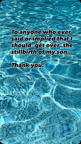 I love all of my kids unconditionally. Full stop. 🛑 

Just because my love for one of my children is tangled up in grief beca...