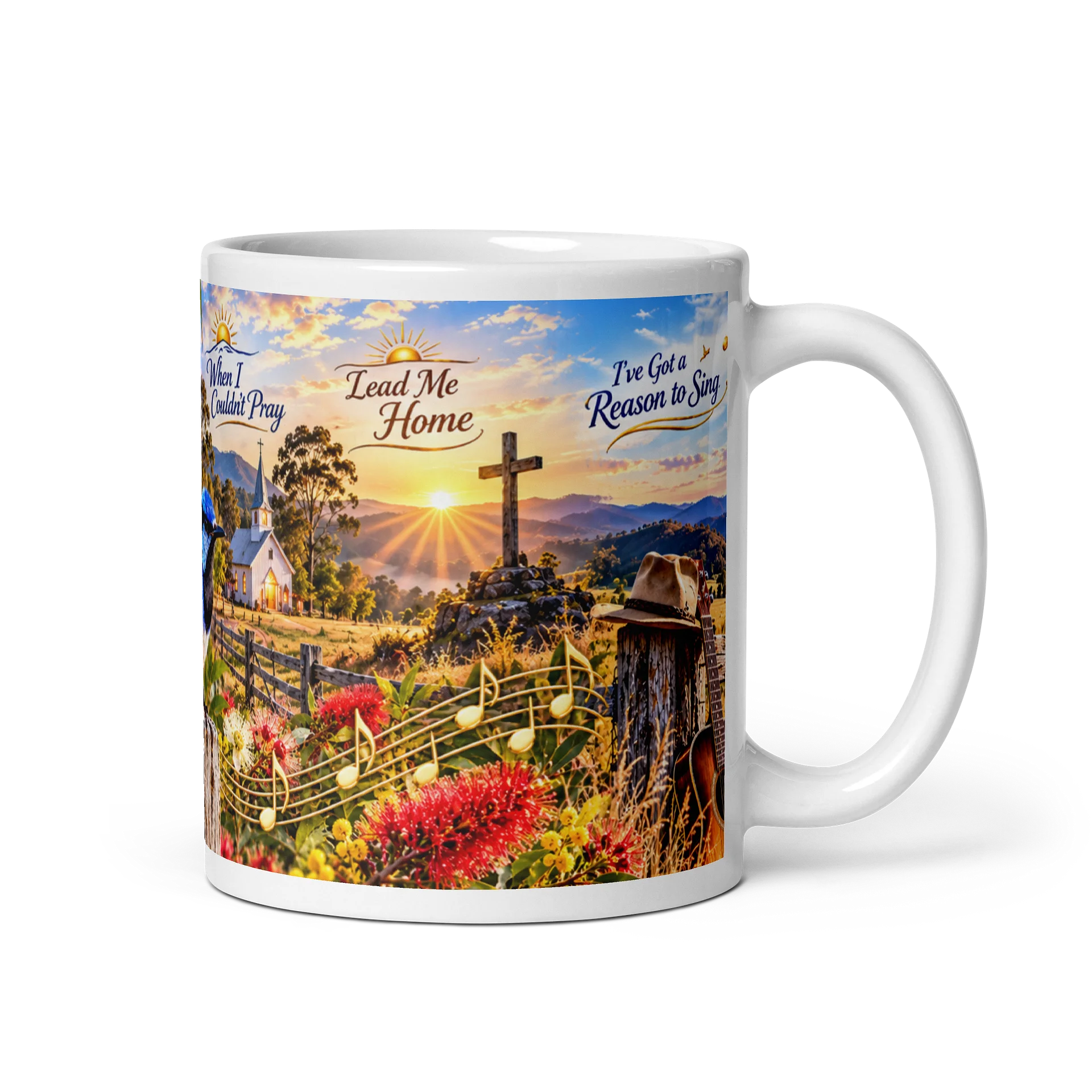 Country Sunset Faith & Song Mug product image (1)