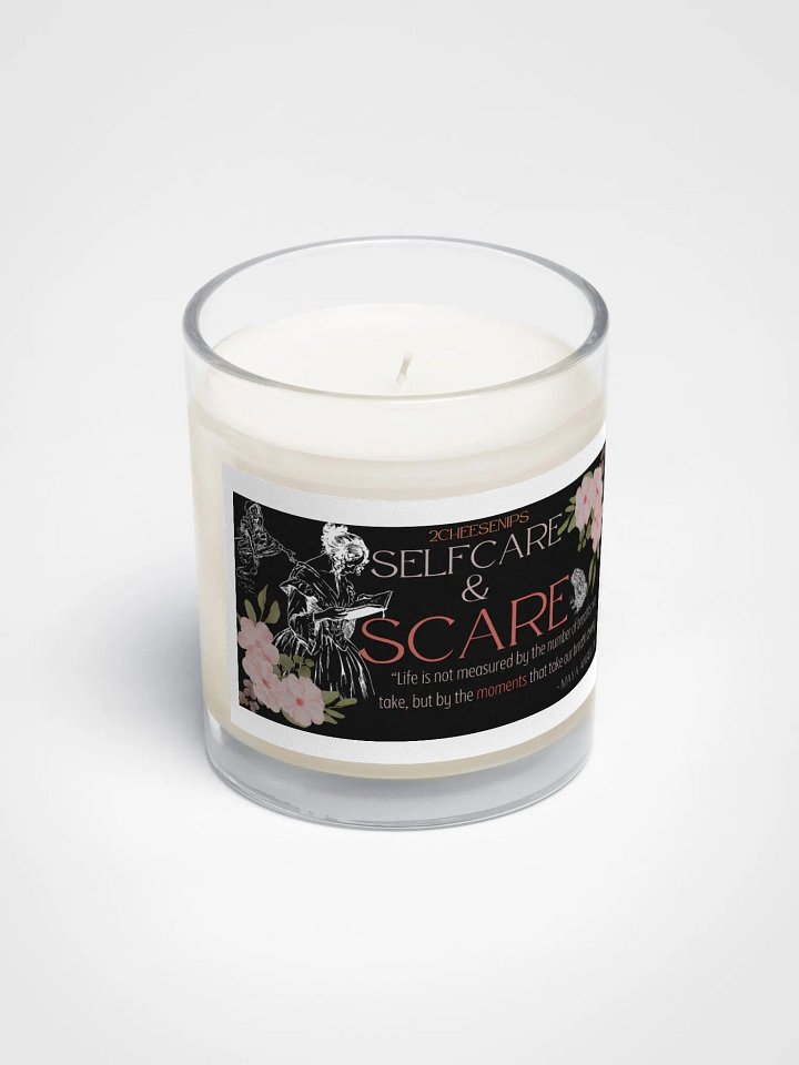 Selfcare & SCARE Candle Angelou Quote product image (2)