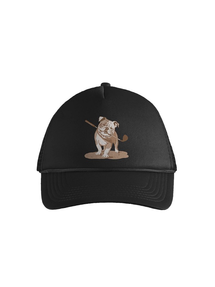 Vintage Bulldog Golf Club Trucker Hat product image (9)