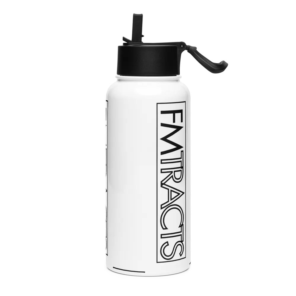 Obsidian Elegance: Stainless Steel Water Bottle product image (3)