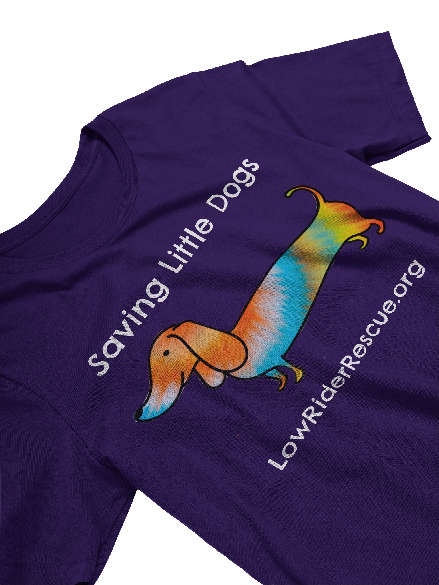 Tie-Dye Dachshund Saving Little Dogs T product image (21)