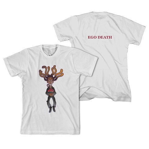 Ego Death White T-shirt product image (1)
