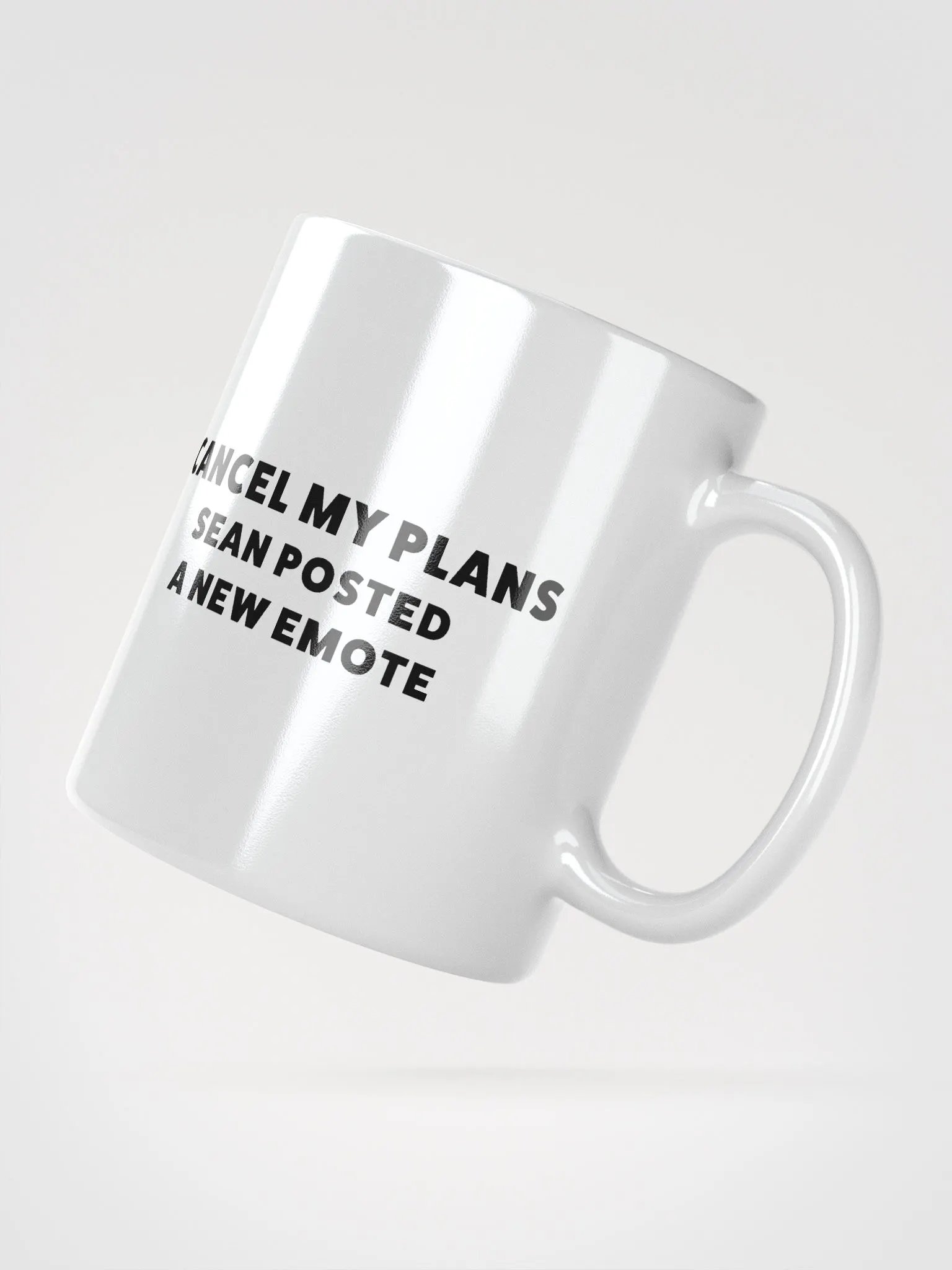 Cancel My Plans | NMS | Meme | 2 | White Glossy Mug product image (3)