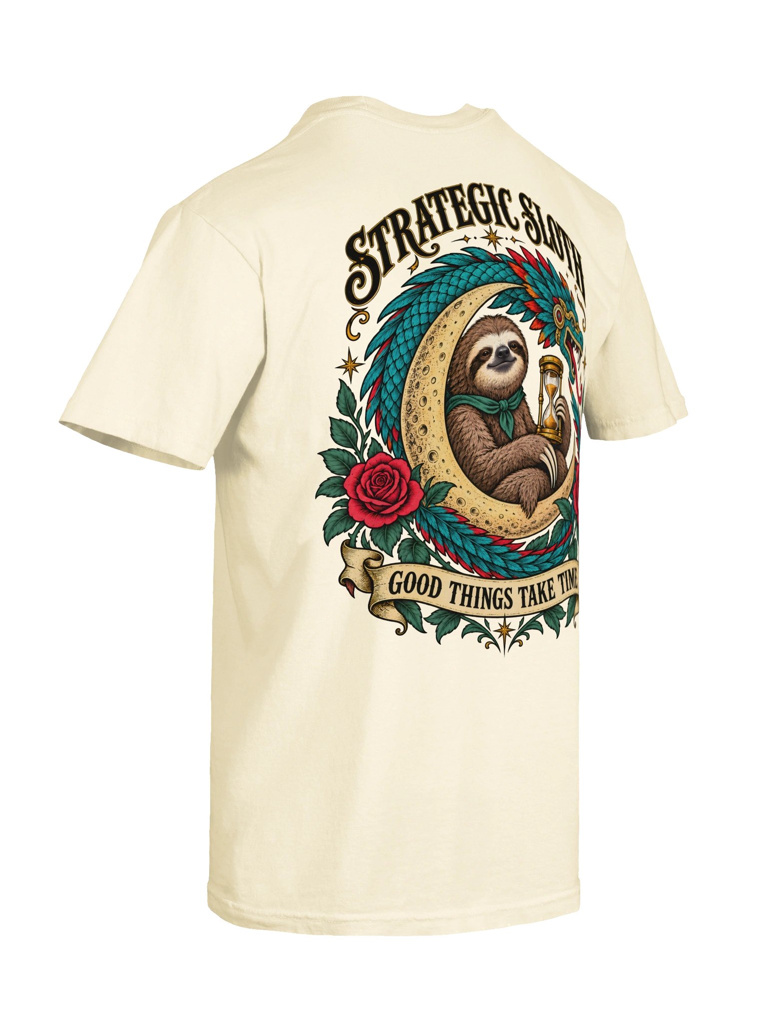 Strategic Sloth — Good Things Take Time Heavyweight Tee product image (12)
