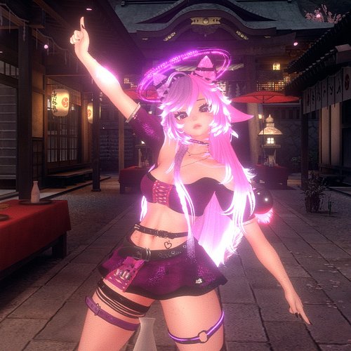 Strike a Pose for Chatto! No idea what I did there or even thought :D 

Ref: https://twitch.tv/piratepaws

#hangout #vrchango...