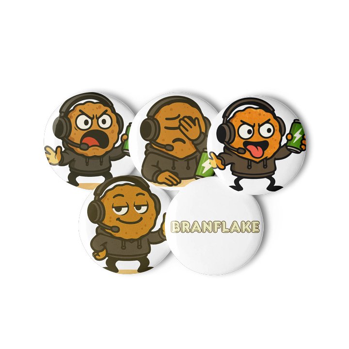 Branflake Pins (5 pcs) product image (3)