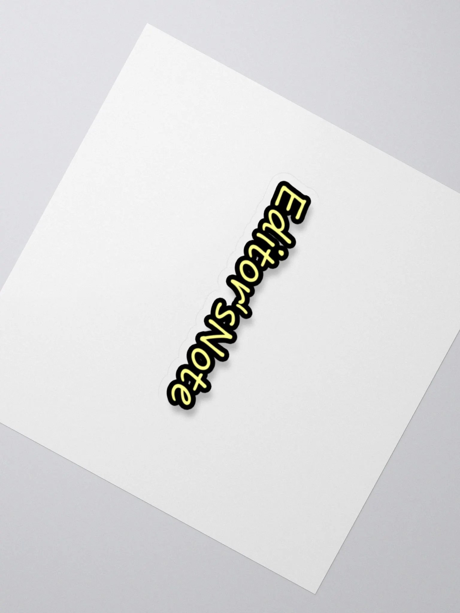 Editor's Note Sticker product image (4)