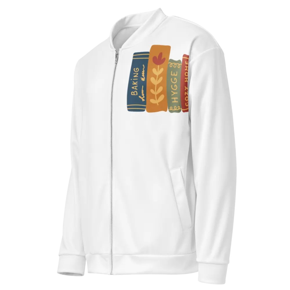Customizable Book Lover Bomber Jacket product image (5)