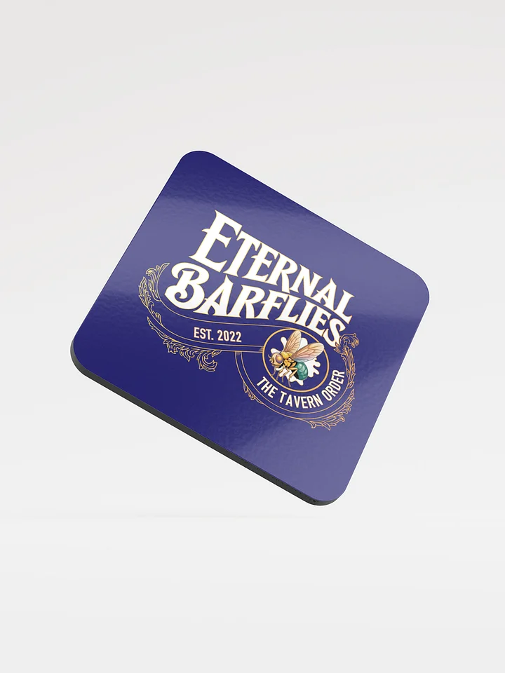 Eternal Barflies Tavern Glossy Cork Coaster product image (1)