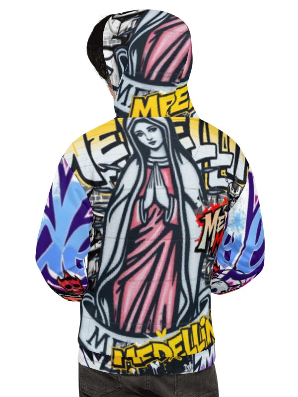 Medellin Mafia Motif Hoodie product image (5)
