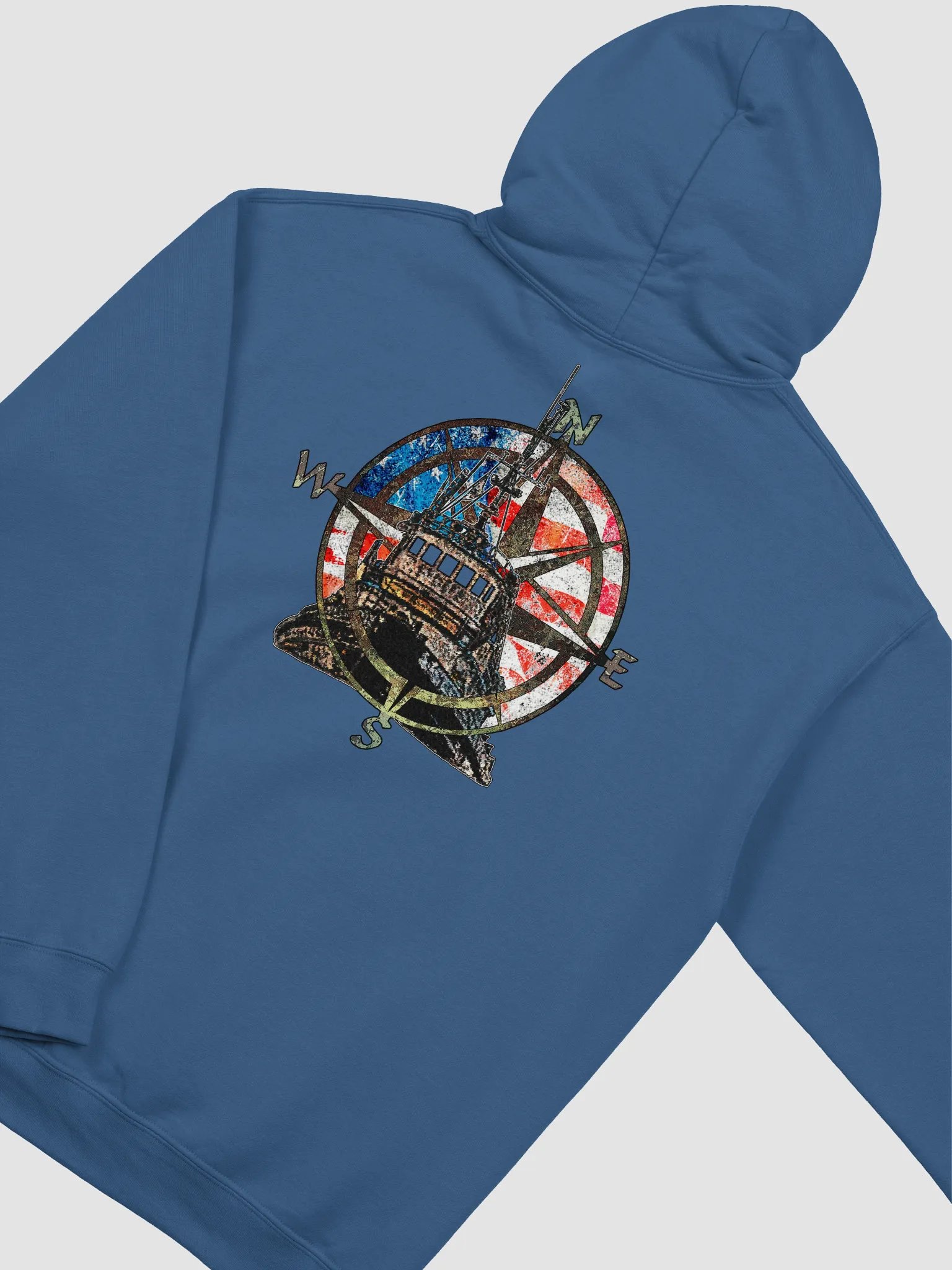 AF - Compass Rose & Tug Pacific Falcon – Classic Marine Workwear | Twin Anchor Apparel Deckhand Heritage Line product image (40)