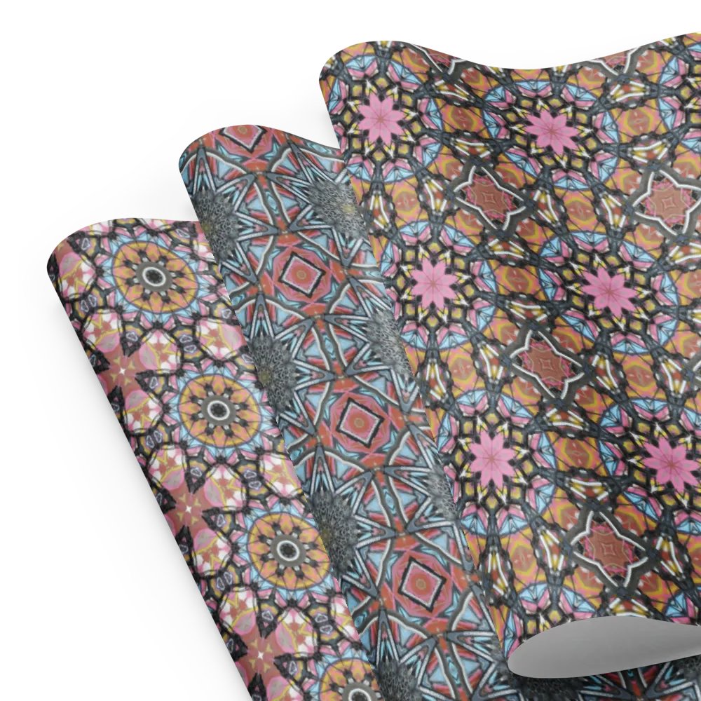 Bike Kaleidoscope Pattern WRAPPING PAPER product image (8)