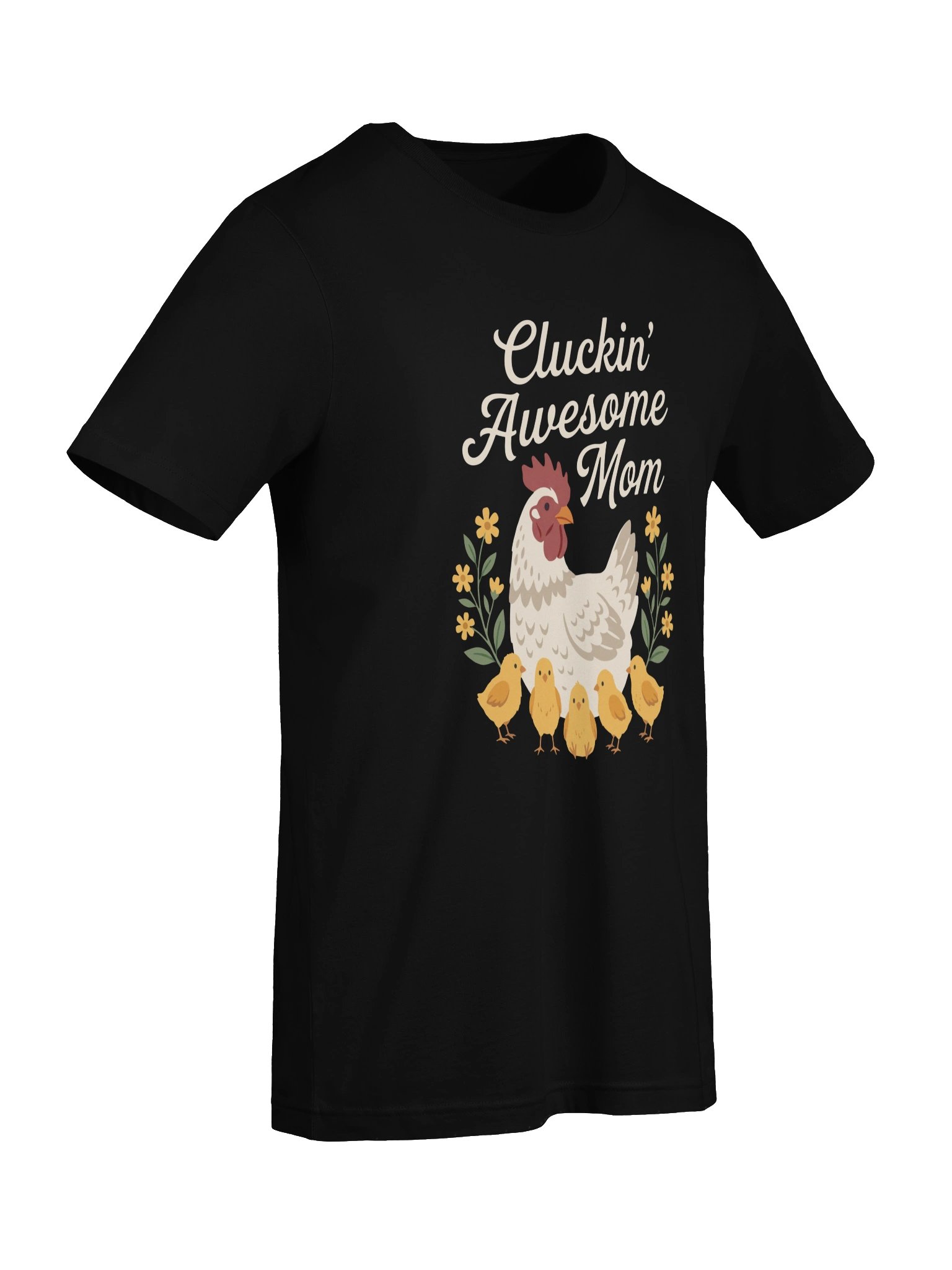 Cluckin Awesome Mom tshirt product image (7)