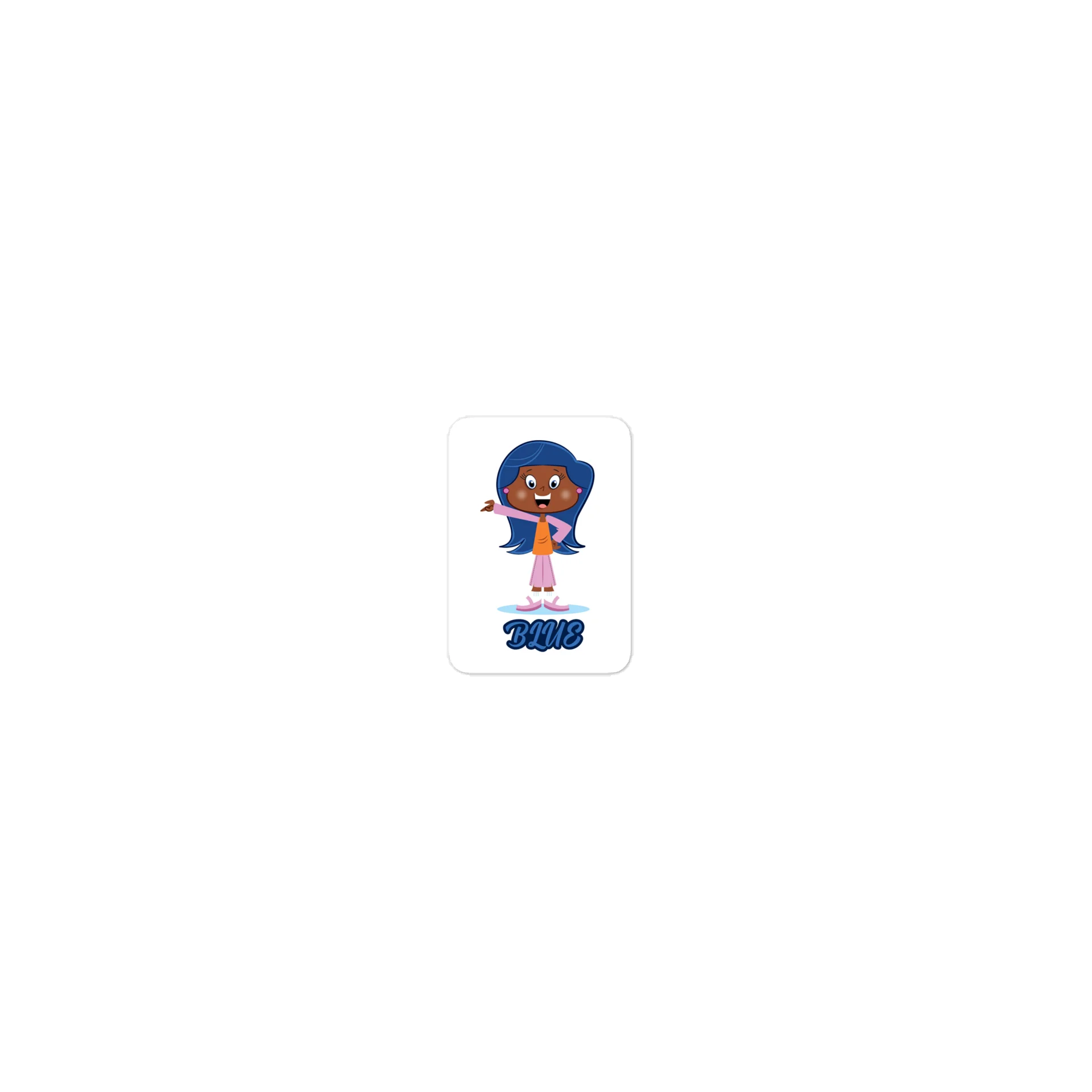 Blue Sticker product image (1)